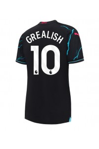 Manchester City Jack Grealish #10 Voetbaltruitje 3e tenue Dames 2023-24 Korte Mouw